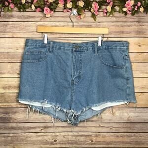 🌷5 for $25 Dentz Denim Curvalicious Shorty Shorts